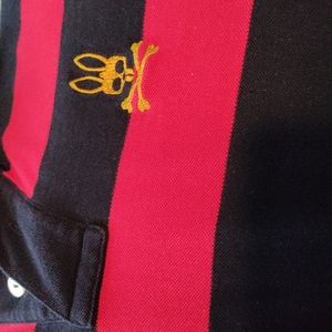 Psycho bunny stripe polo